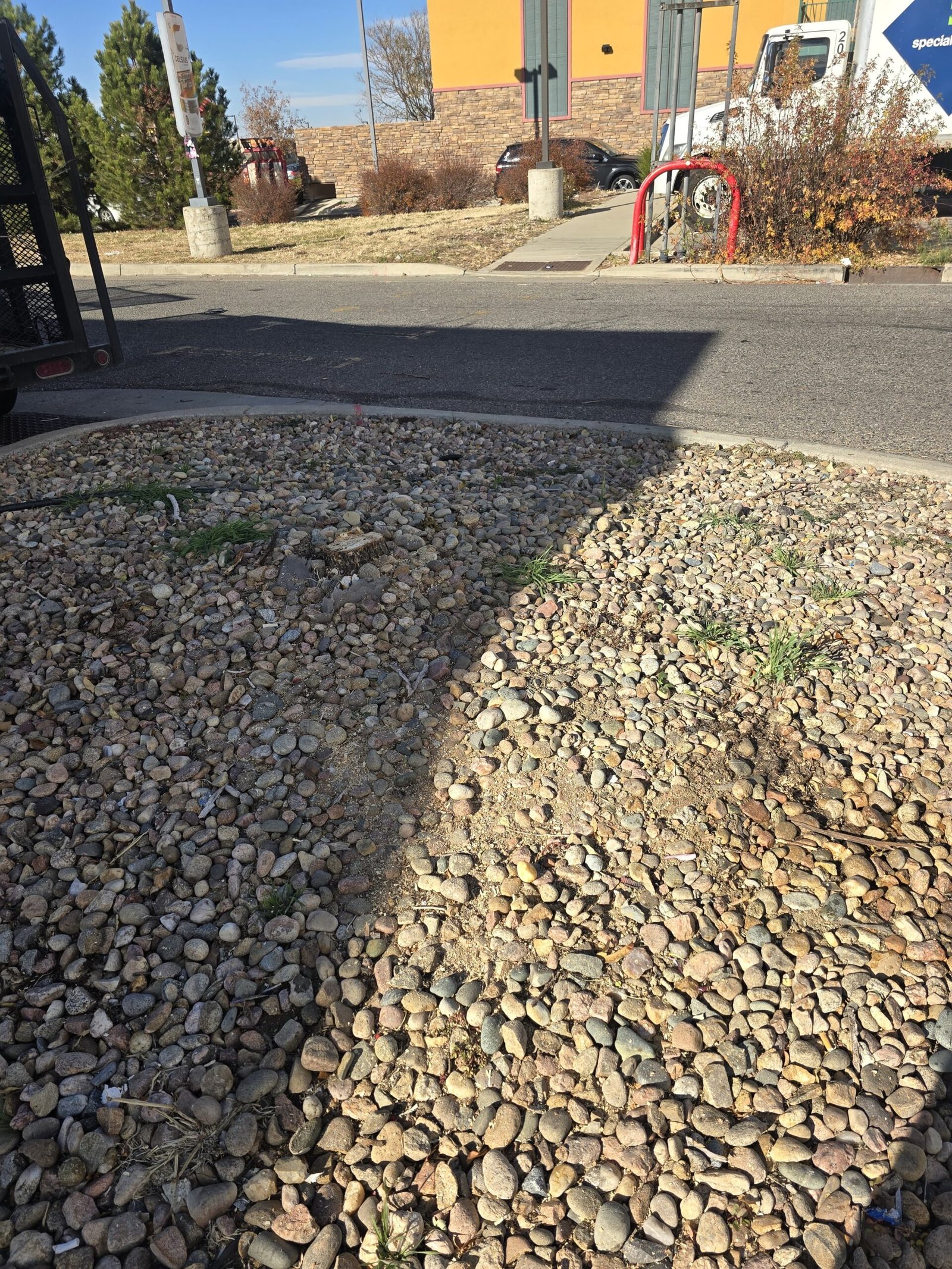 Landscaping and irrigation work